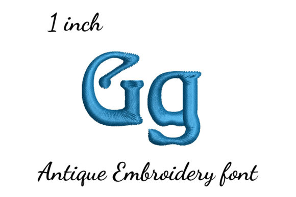 G Font Antique – A Seller’s Review for Embroidery Business