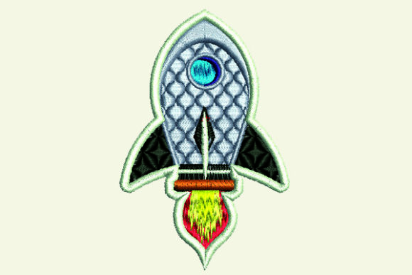 Spaceship Embroidery Design Review